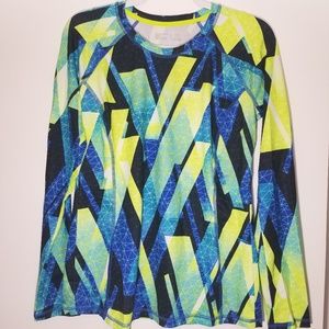 Womens Xersion Long Sleeve Top - Medium Tall (MT)